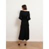 Robe longue évasée en viscose - Alberta - Ines de la Fressange