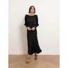 Robe longue évasée en viscose - Alberta - Ines de la Fressange