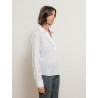 Chemise vareuse blanche à rayures noires - Erin - Andrea Lev