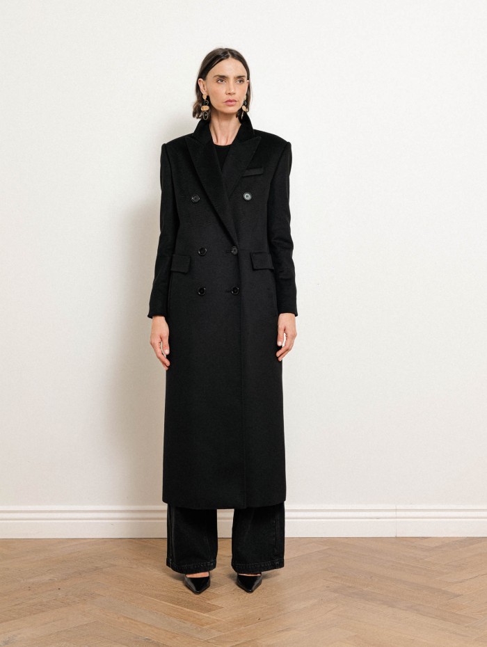 Manteau à double boutonnage en laine - Msteffige - Max Mara