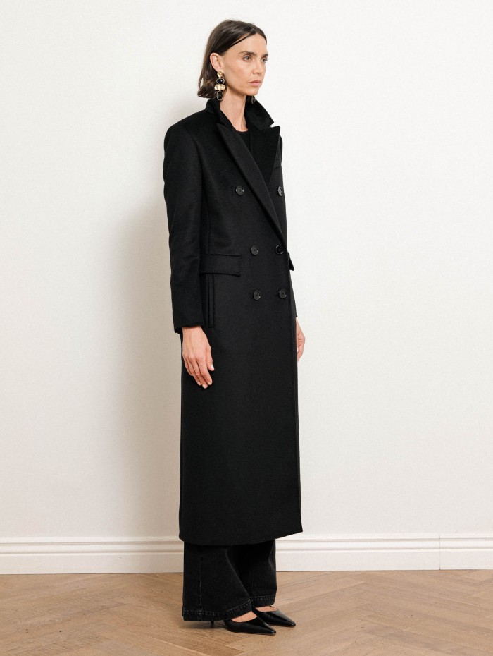 Manteau à double boutonnage en laine - Msteffige - Max Mara