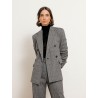 Blazer gris  à double boutonnage - Cresta - Max Mara