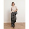 Pantalon noir à motif chevrons - Natale - Max Mara