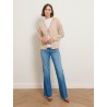 Gilet long beige en raccoon - Guka - Max & Moi