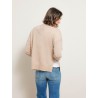 Gilet long beige en raccoon - Guka - Max & Moi