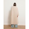 Manteau long en laine et cachemire - Beige - N.8