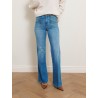 Jean flare bleu délavé - Rick - Ines de la Fressange