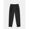 Pantalon noir à fronces - Alba - 26 Avenue