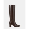 Bottes cavalières en cuir chocolat - R1B1060 - Francesco Russo