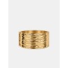 Jonc doré strié Isis | Bracelet femme 26 Avenue