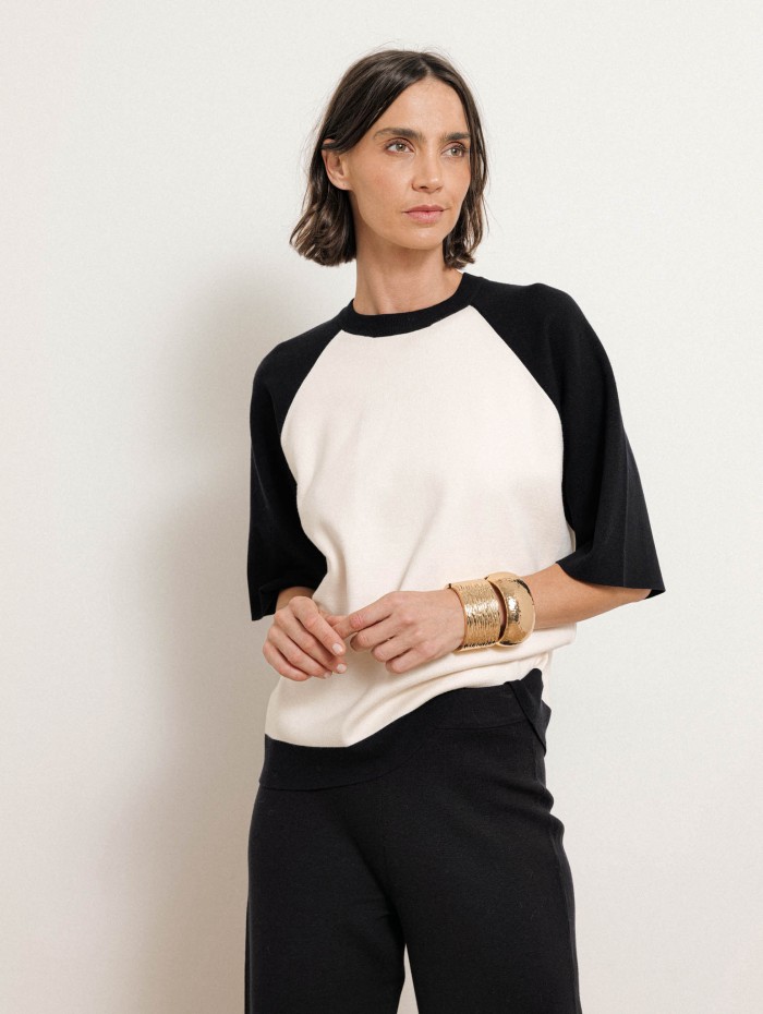 Jonc doré strié Isis | Bracelet femme 26 Avenue
