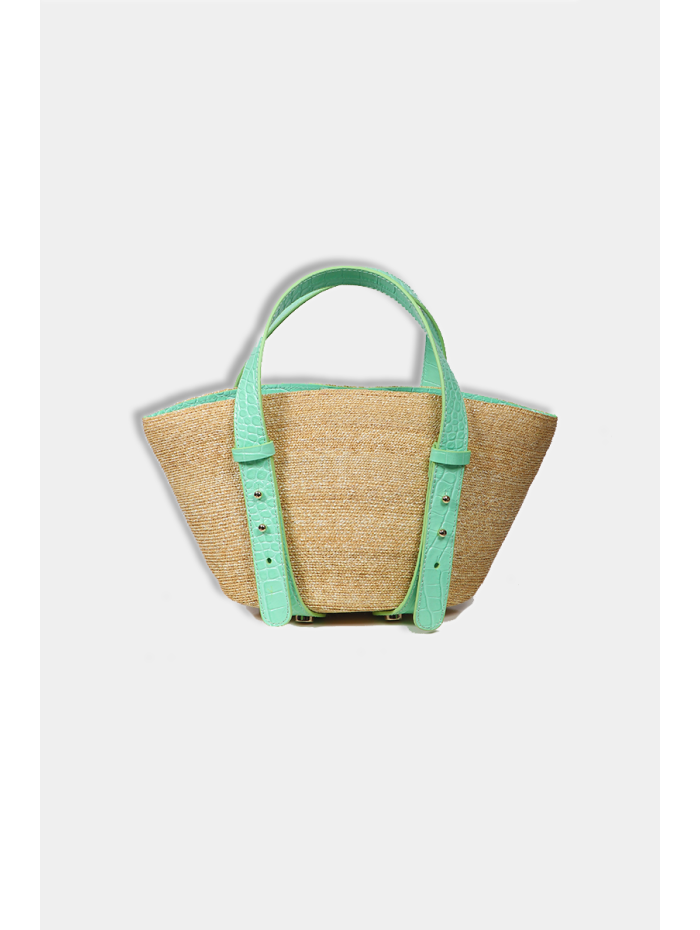 Boutique Pearl - GIAMBATTISTA VALLI Sac panier en paille