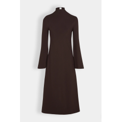 MAISON RABIH KAYROUZ - Robe marron chocolat