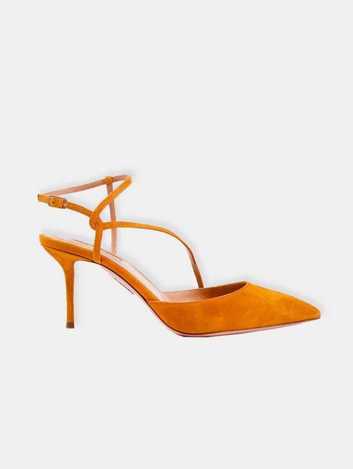 Boutique Pearl AQUAZZURA Escarpins en suede pointures 36