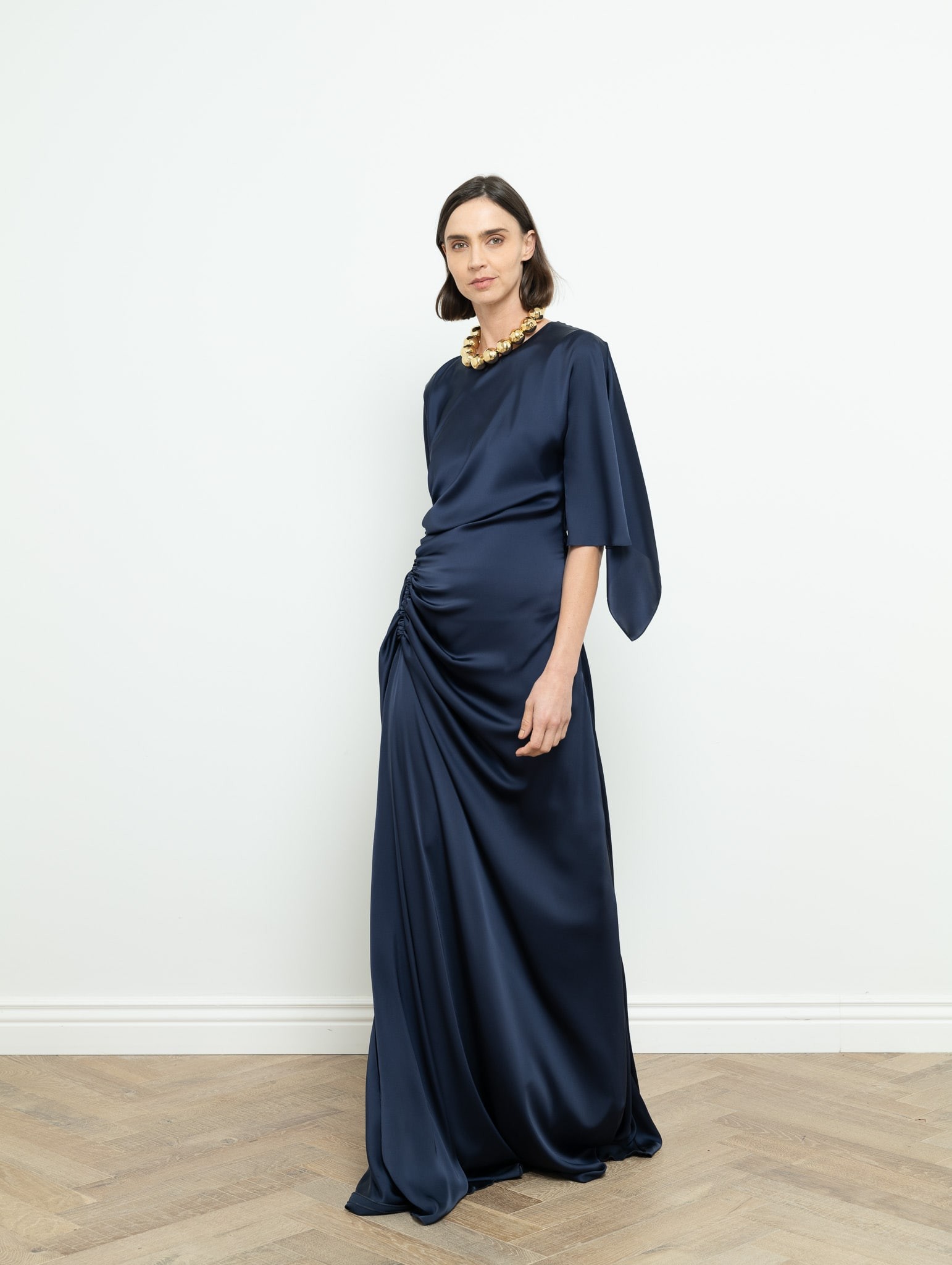 Mademoiselle Pearl Robe longue Maison Rabih Kayrouz 34 36 38 40 42 44 46 48 50 38 Couleur NAVY
